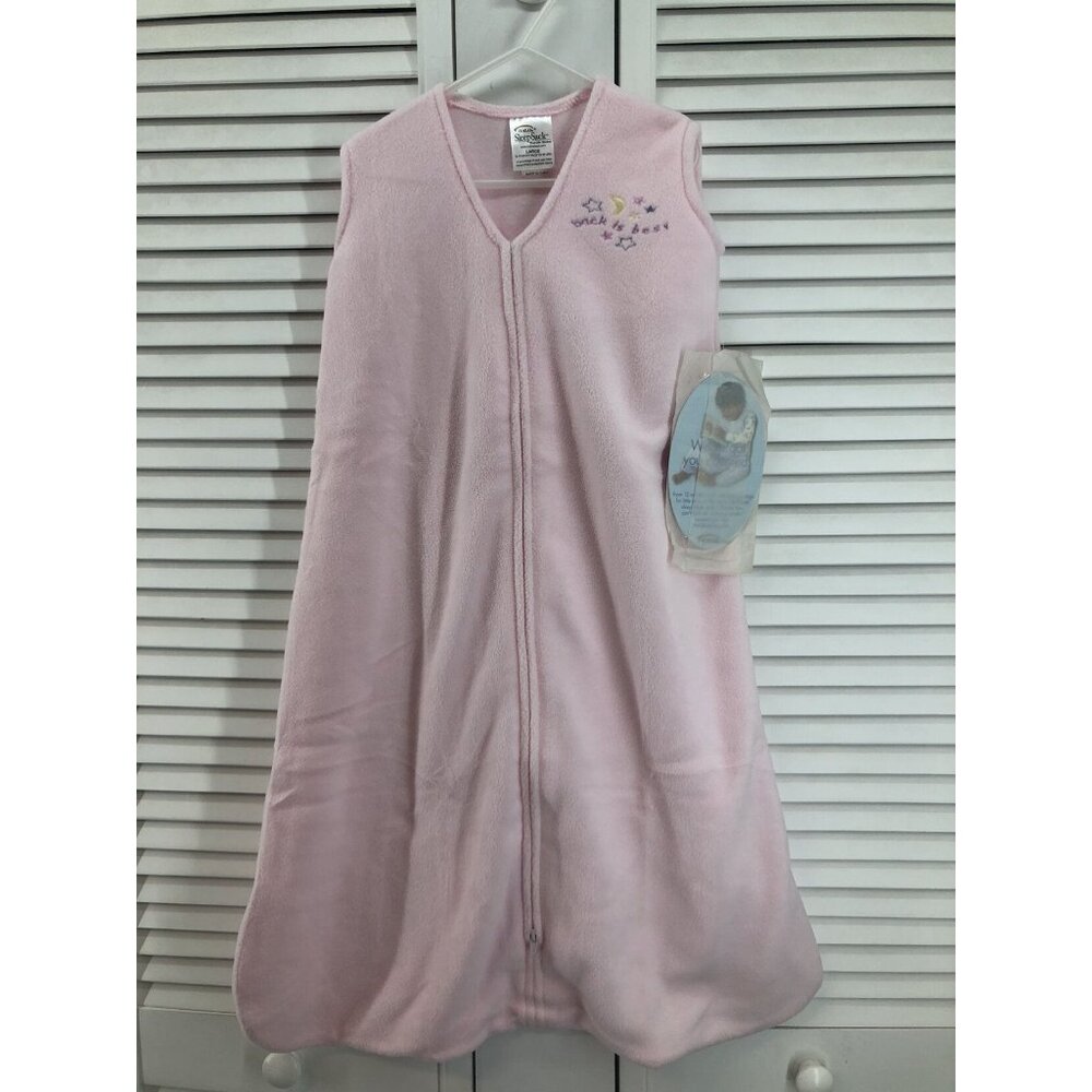 Halo 12/18M New Pink Fleece Sleepsack Nwt